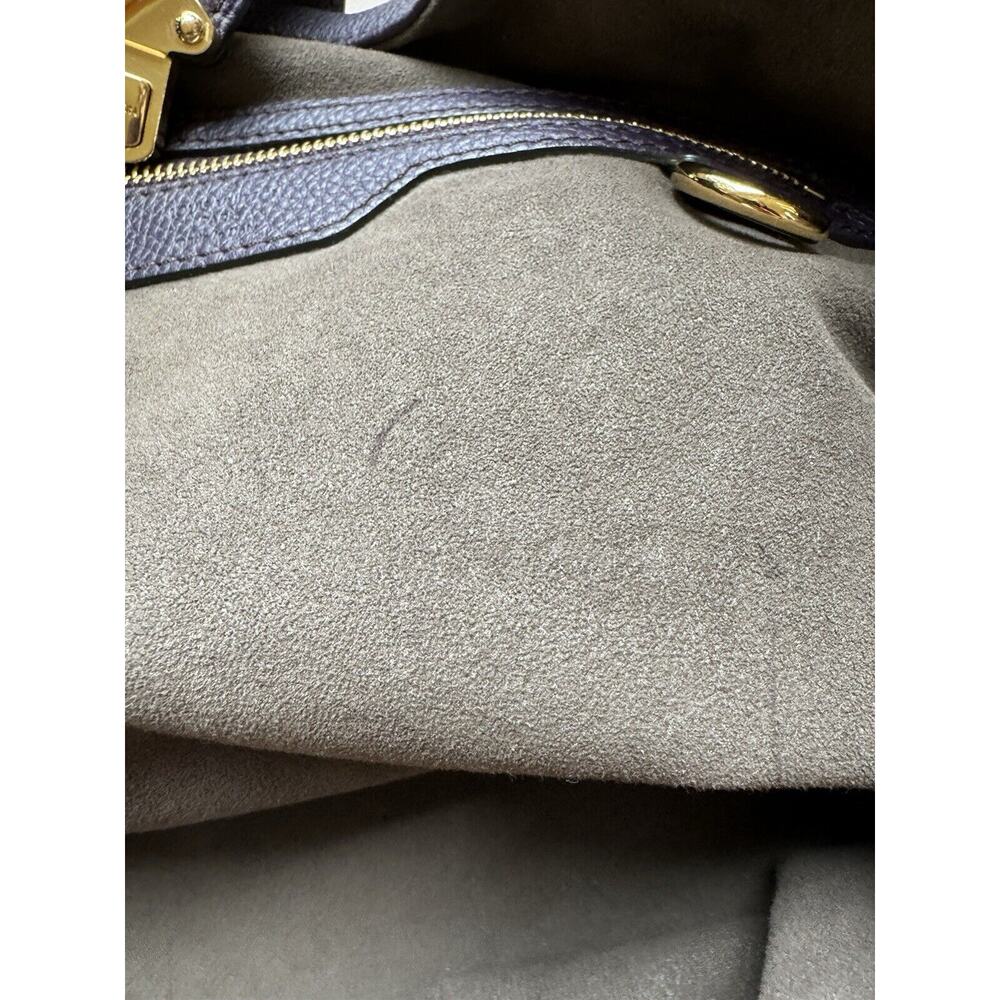 Louis Vuitton Mahina L Leather Monogram Hobo Handbag Shoulder Bag Purse - Picture 6 of 15